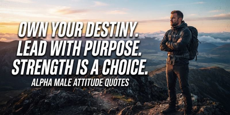 Alpha Male Attitude Quotes