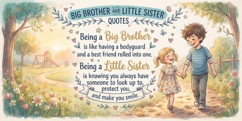Big Brother and Little Sister Quotes