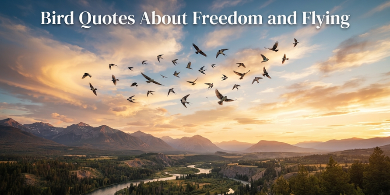 Bird Quotes About Freedom and Flying