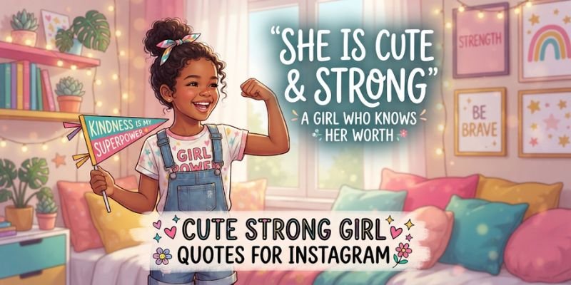 Cute Strong Girl Quotes for Instagram