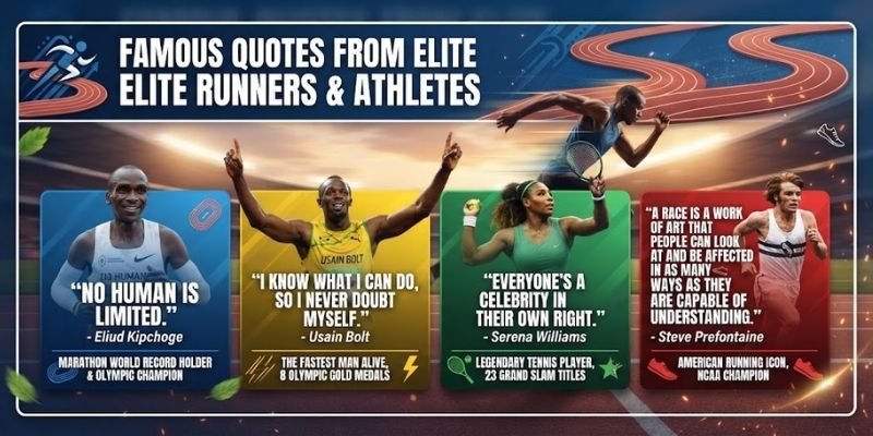 Famous Quotes from Elite Runners and Athletes