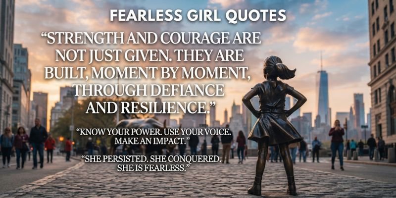 Fearless Girl Quotes About Strength and Courage