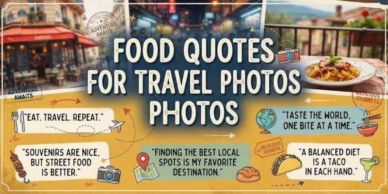 Food Quotes for Travel Photos