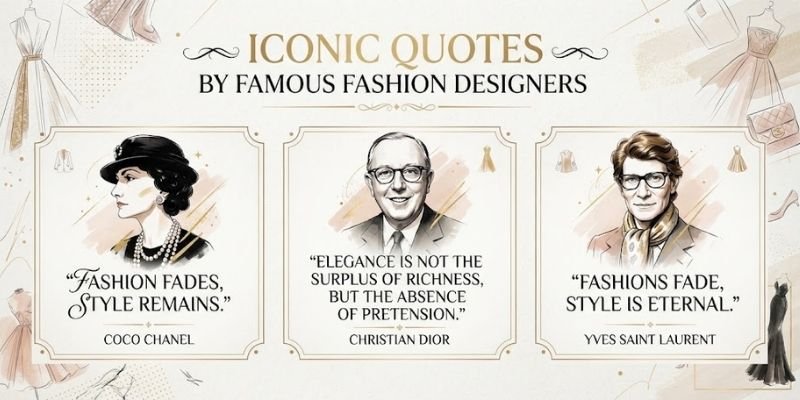 Iconic Quotes by Famous Fashion Designers
