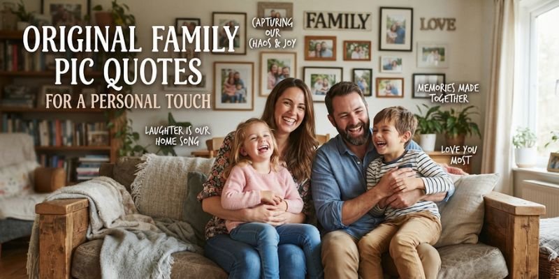Original Family Pic Quotes for a Personal Touch