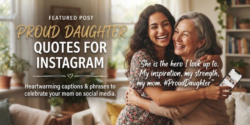 Proud Daughter Quotes for Instagram