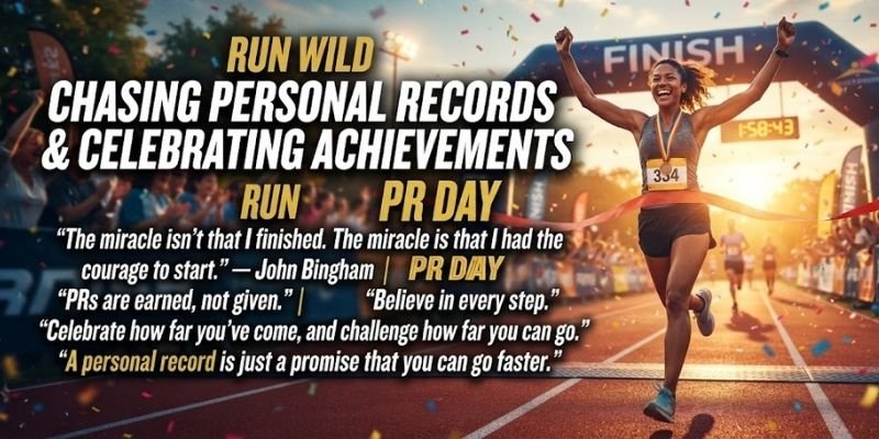 Running Quotes for Personal Records and Achievements
