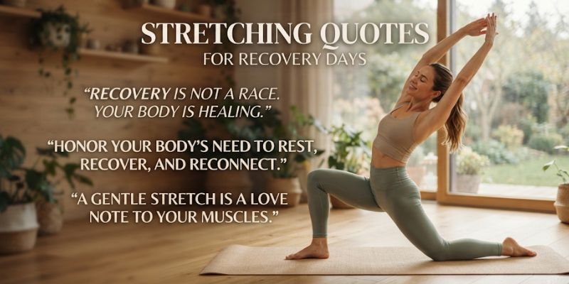 Stretching Quotes for Recovery Days