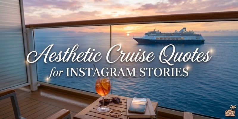 Aesthetic Cruise Quotes for Instagram Stories