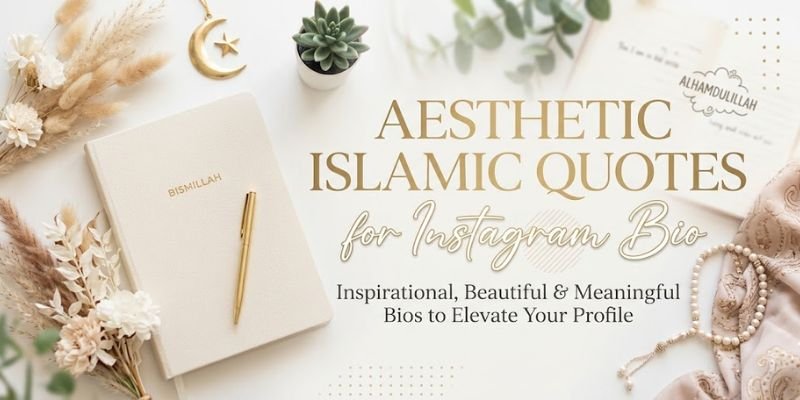 Aesthetic Islamic Quotes for Instagram Bio
