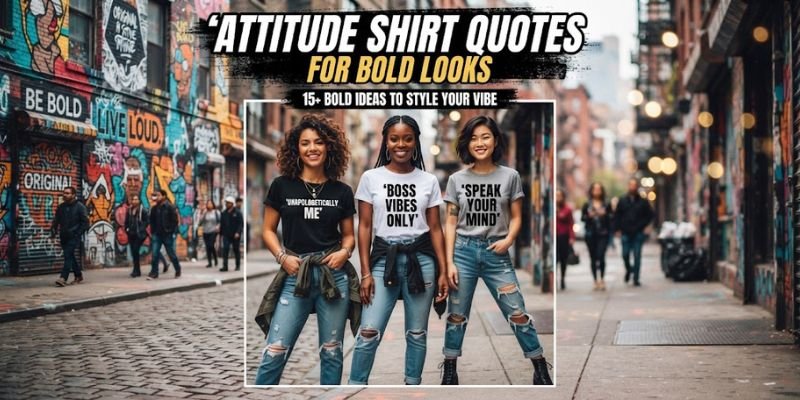 Attitude Shirt Quotes for Bold Looks