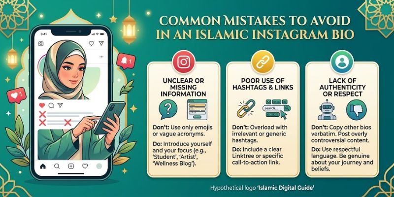 Common Mistakes to Avoid in an Islamic Instagram Bio