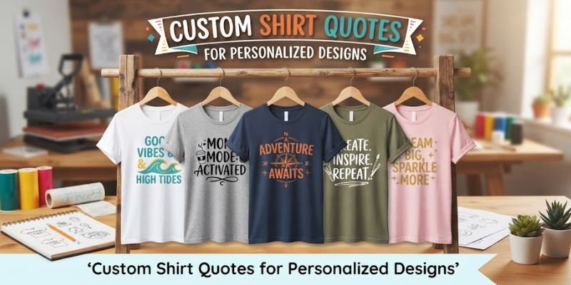Custom Shirt Quotes for Personalized Designs