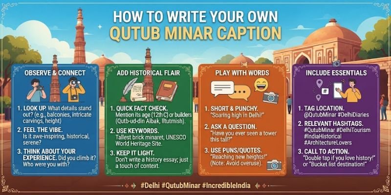 How to Write Your Own Qutub Minar Caption