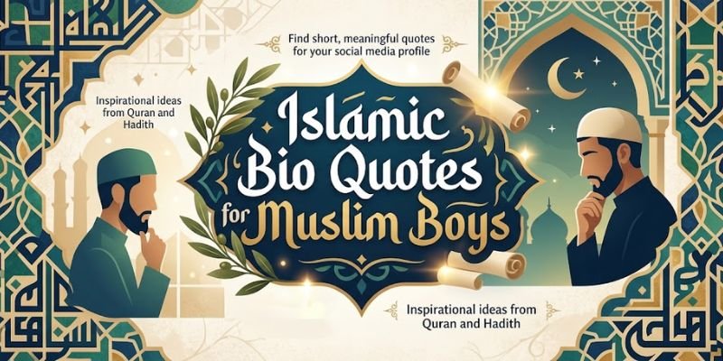 Islamic Bio Quotes for Muslim Boys