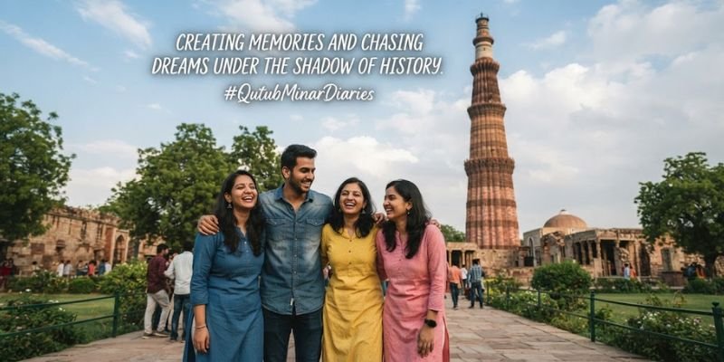 Qutub Minar Quotes With Friends