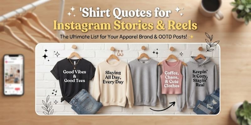 Shirt Quotes for Instagram Stories and Reels