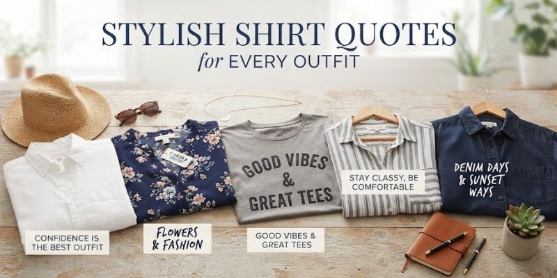 Stylish Shirt Quotes for Every Outfit