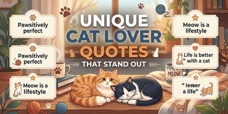 Unique Cat Lover Quotes That Stand Out