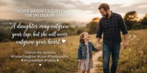 Father daughter quotes for instagram