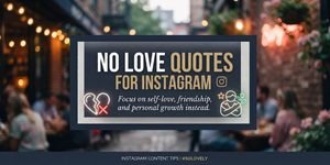 No love quotes for instagram