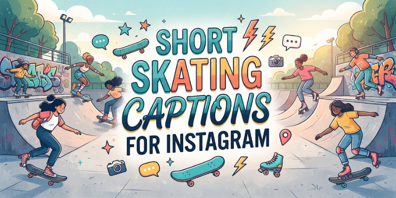 Short Skating Captions for Instagram