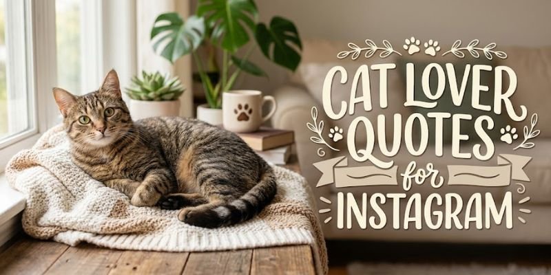 Cat lover quotes for instagram