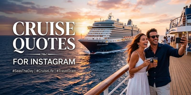 Cruise quotes for instagram