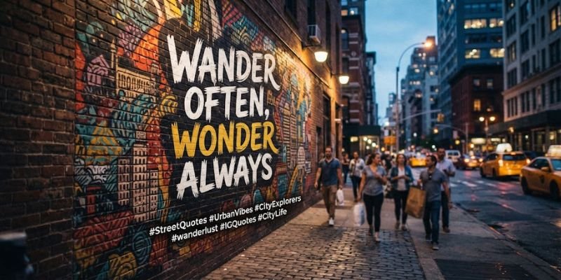 Street quotes for instagram